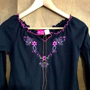 Girls Embroided Top